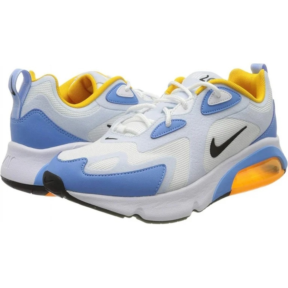 Nike Air Max Blue and Yellow